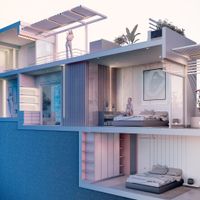 Casa Castro. Maqueta