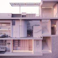 Casa Castro. Maqueta